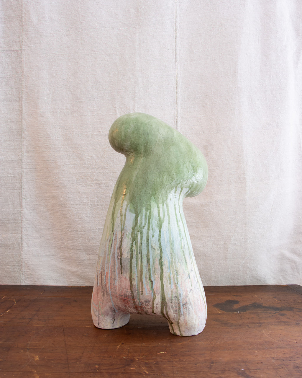 Ashley James Sculpture - untitled (green)
