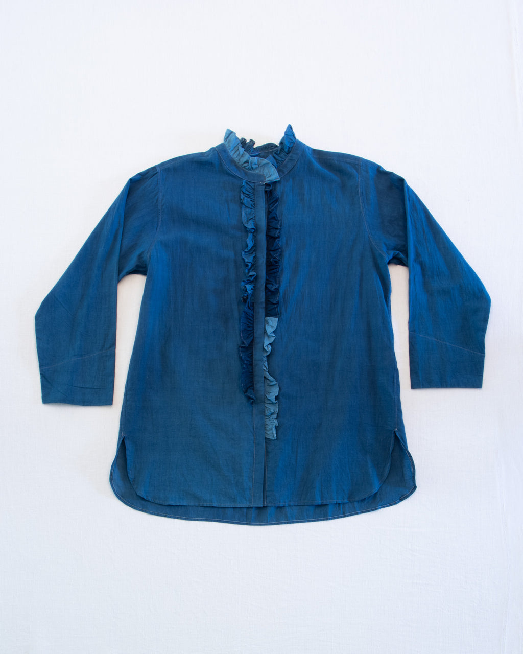 Injiri Ruffle Collar Kanni-10 Blouse