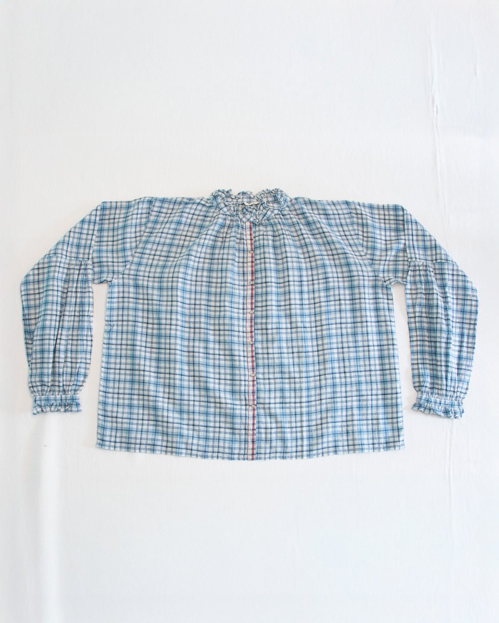 Injiri Plaid Blouse PC 7239