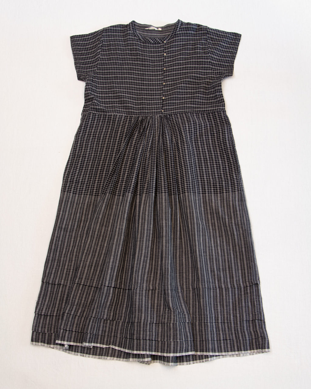 Injiri Core 56 Black Check Dress
