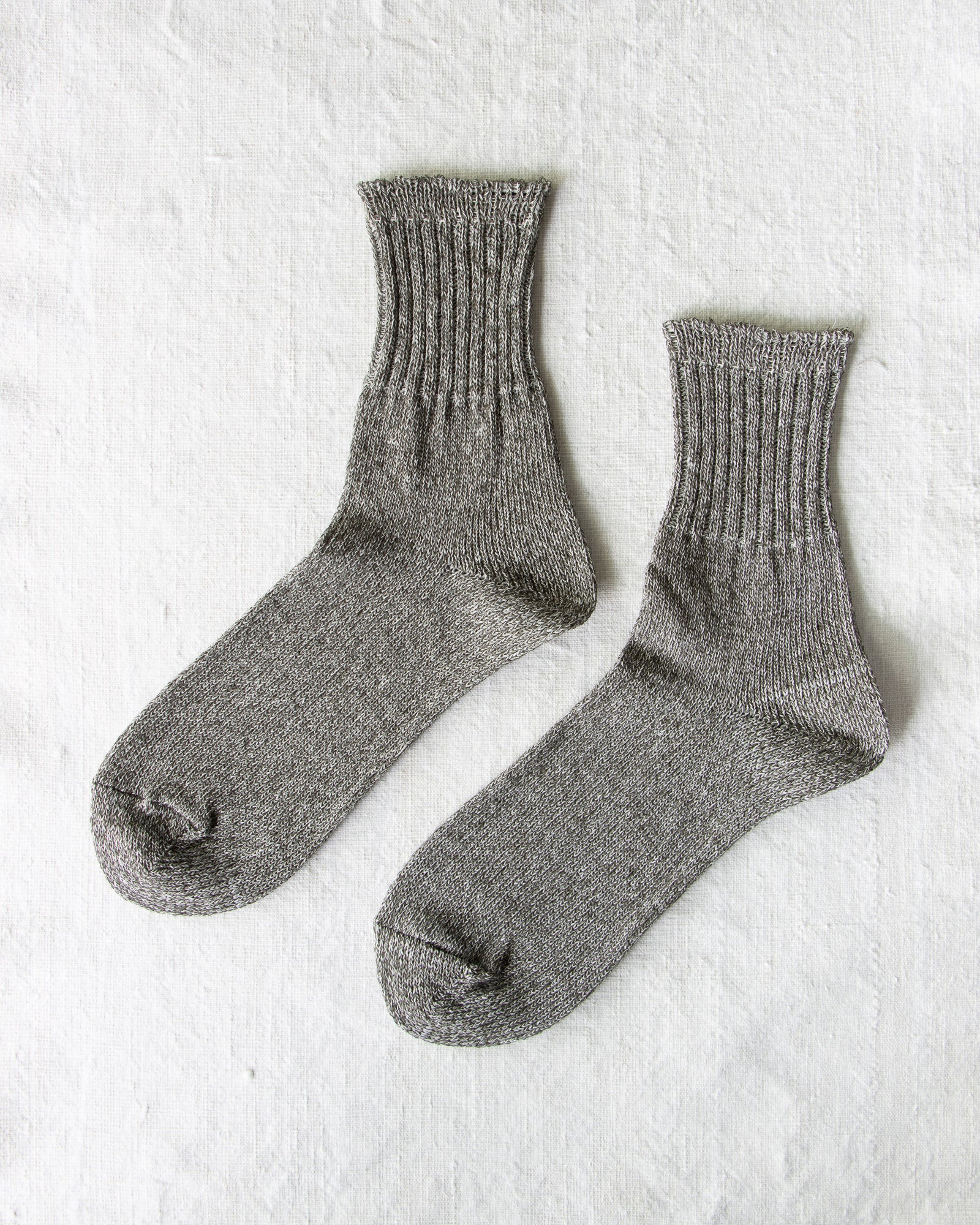 Yahae Washi Organic Cotton Socks Natural Black – Pidgin