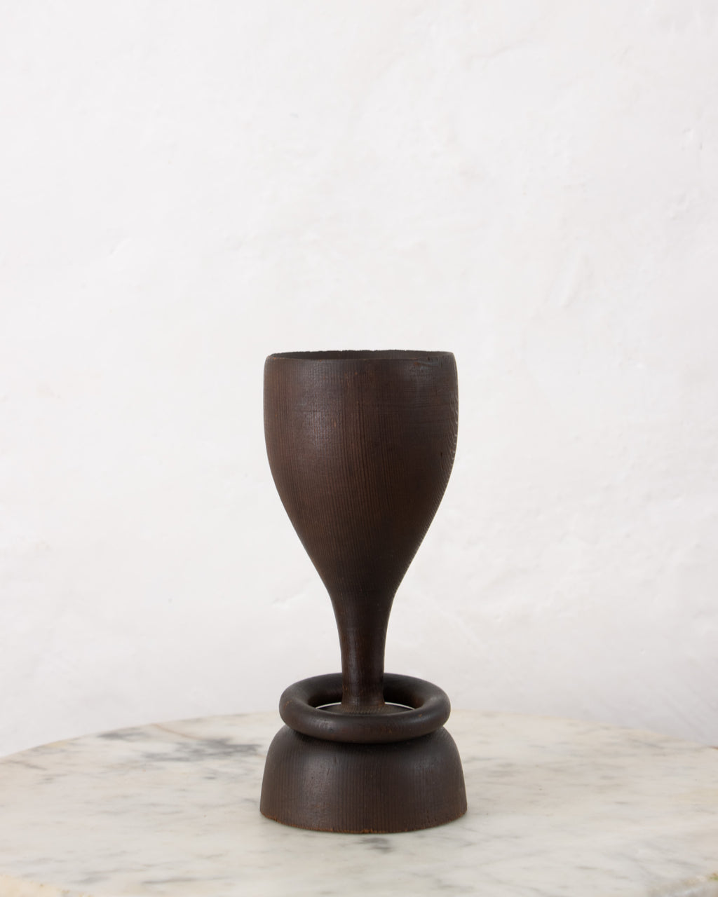 Treen Goblet with Ring
