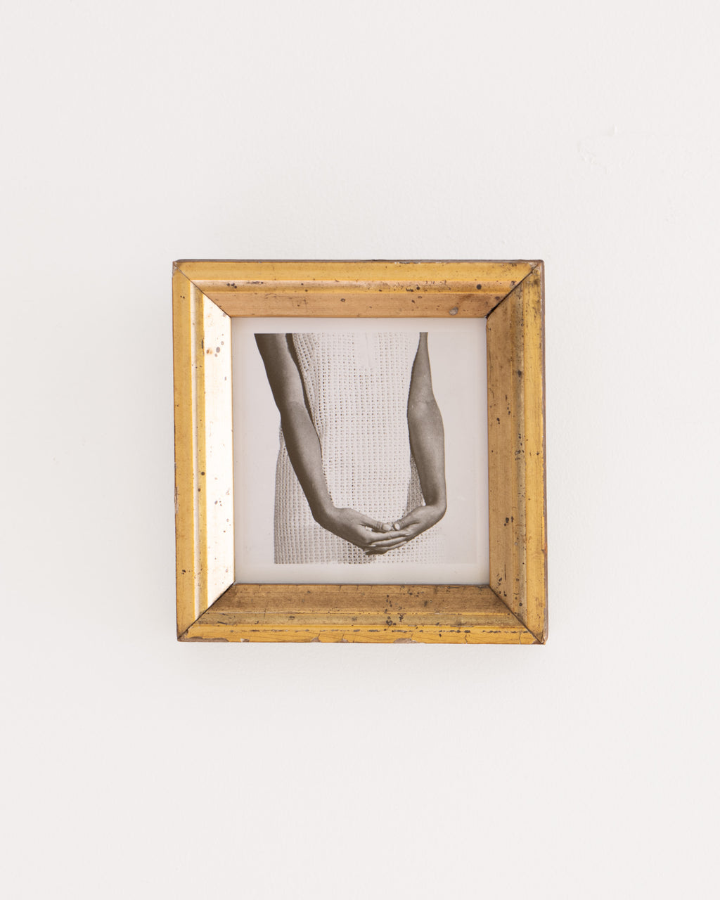 Found Photo of Clasping Hands