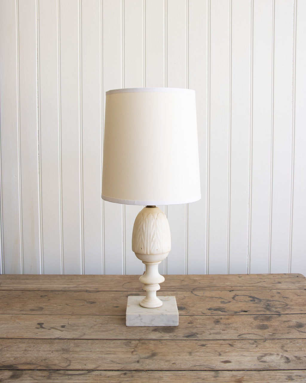 Marble Acorn Lamp