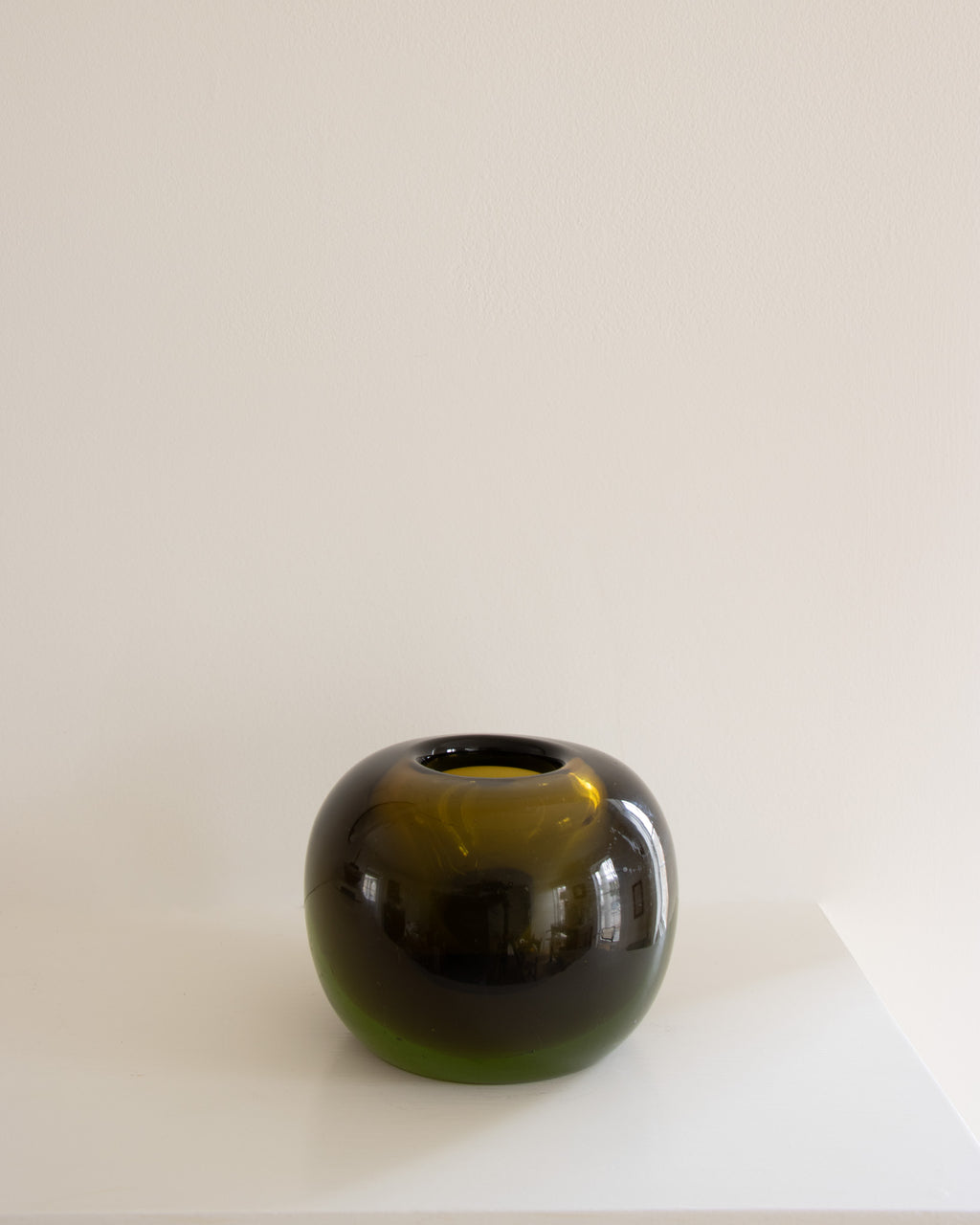 Glass Orb Vase