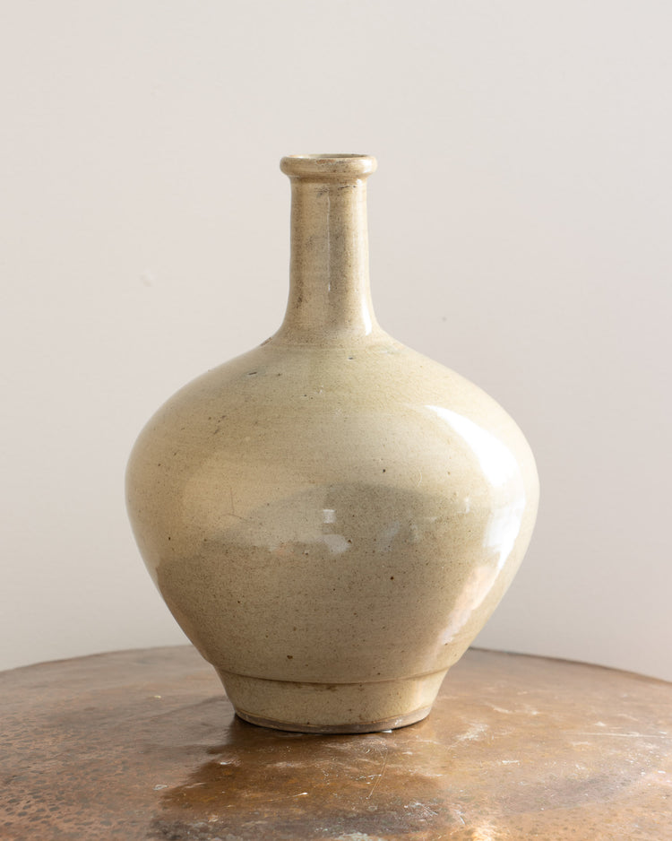Crackle Glaze Round Bottle