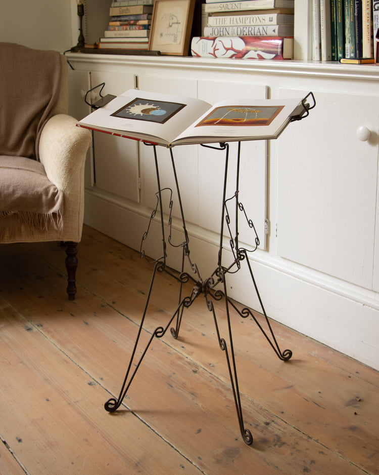 Victorian Wire Book Stand