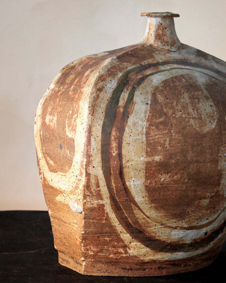 Large Brutalist Pottery Vase