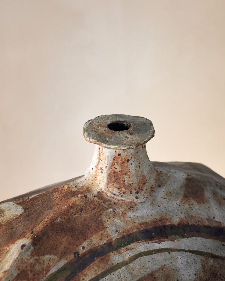 Large Brutalist Pottery Vase