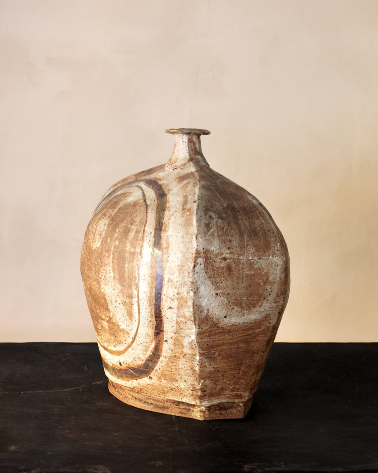 Large Brutalist Pottery Vase