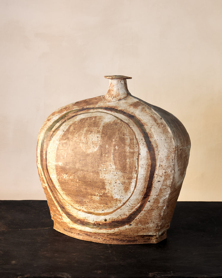 Large Brutalist Pottery Vase