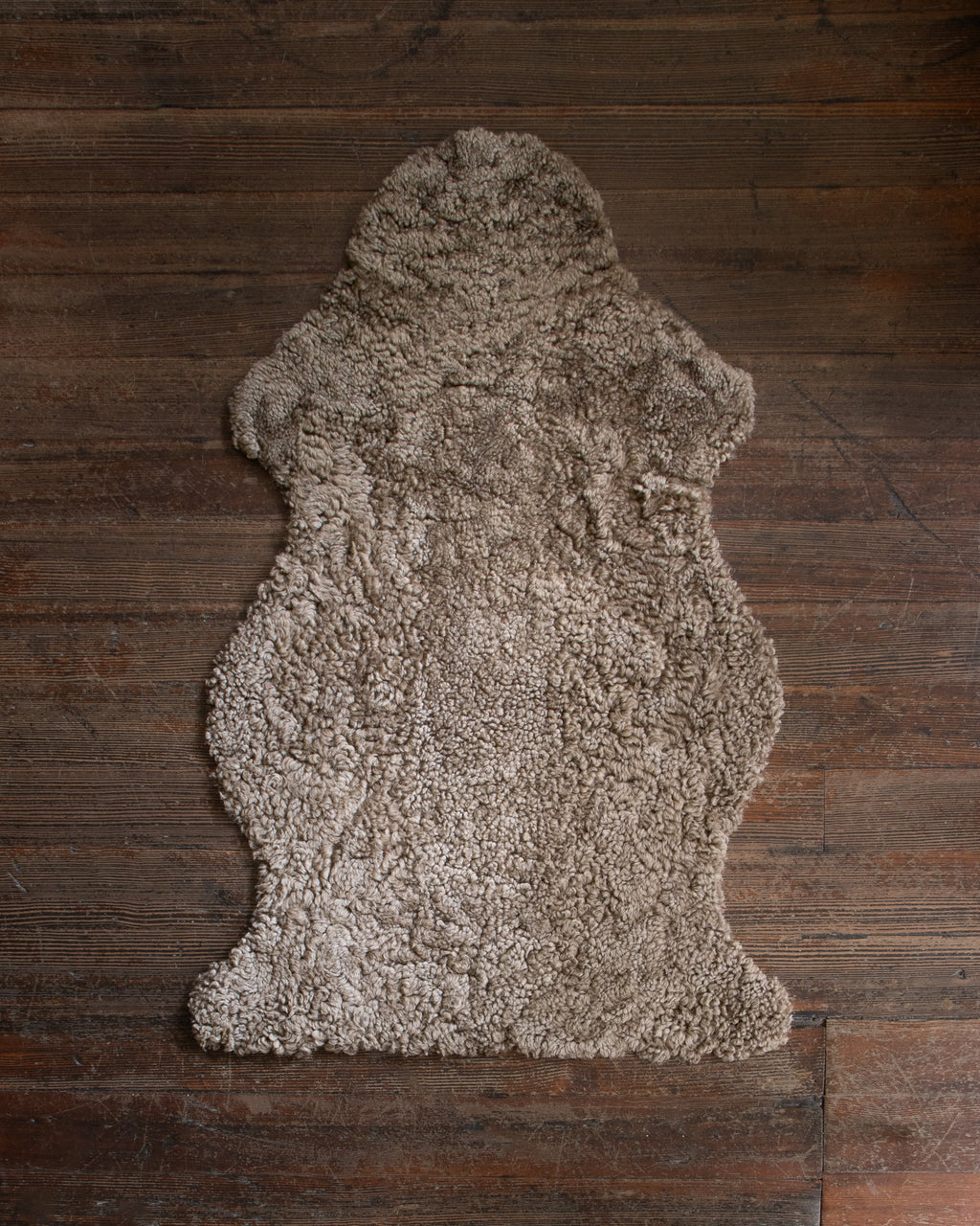 Curly Sheepskin Throw