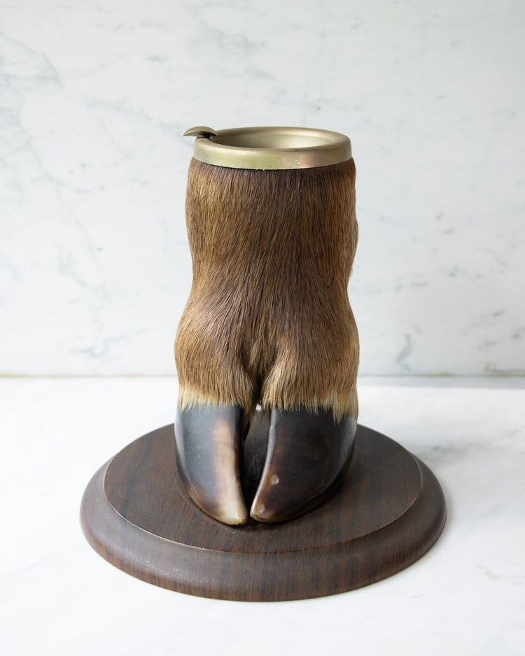 Taxidermy Elk Foot Ashtray