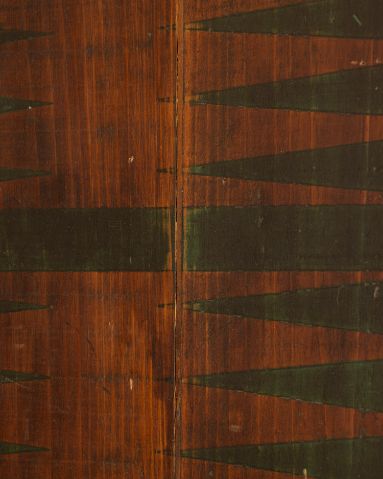 Antique American Backgammon Board