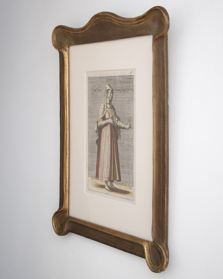 Gentill Femme, 17th c. Engraving