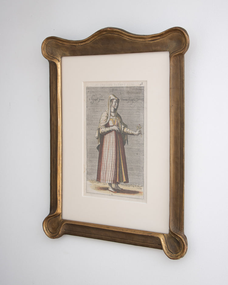Gentill Femme, 17th c. Engraving