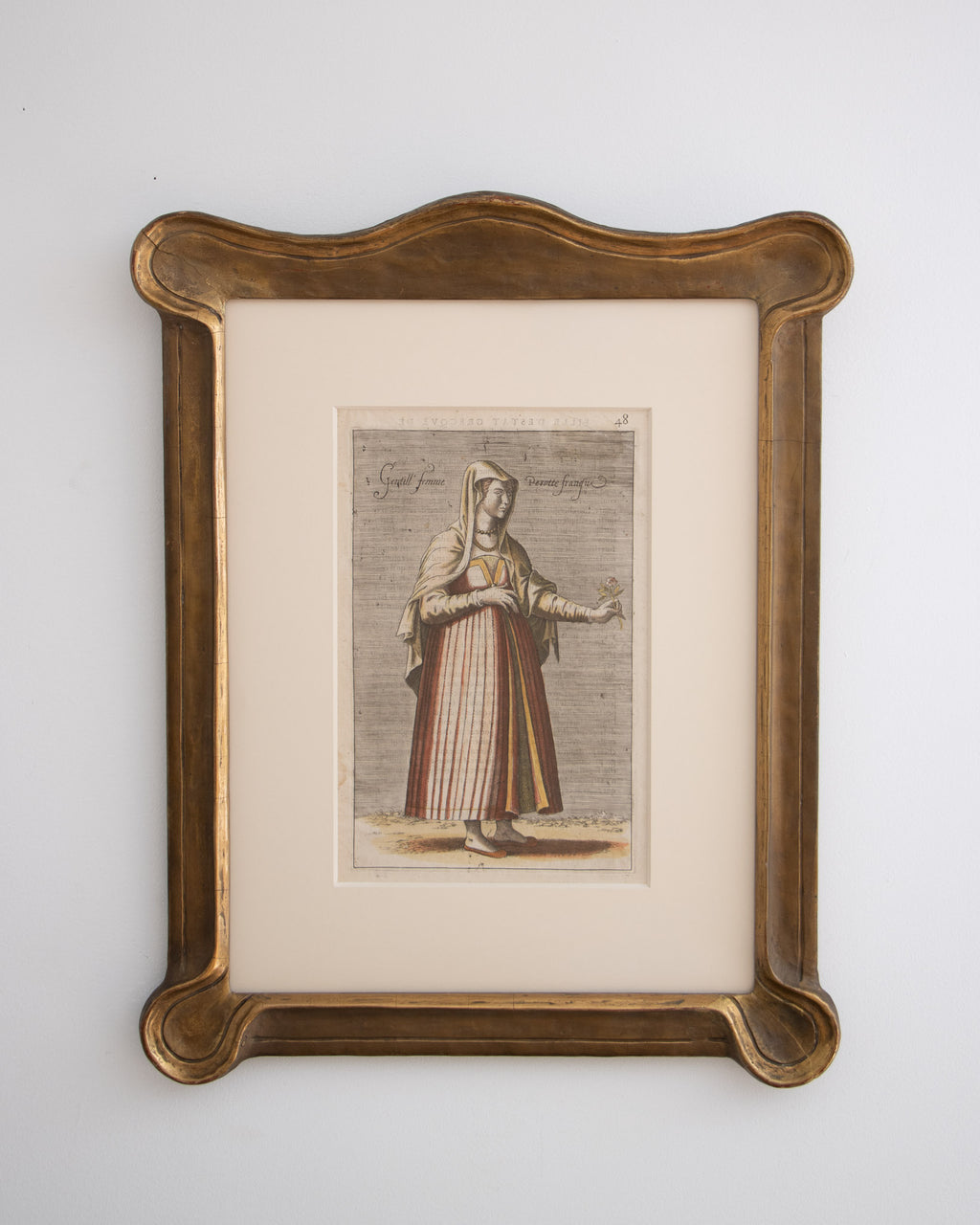 Gentill Femme, 17th c. Engraving