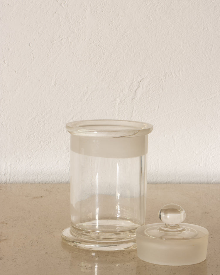 Glass Apothecary Jar with Lid