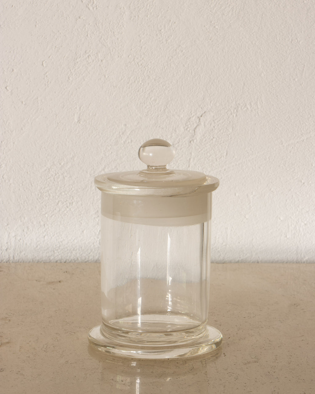 Glass Apothecary Jar with Lid
