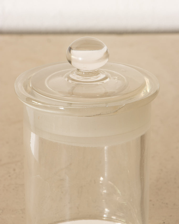 Glass Apothecary Jar with Lid