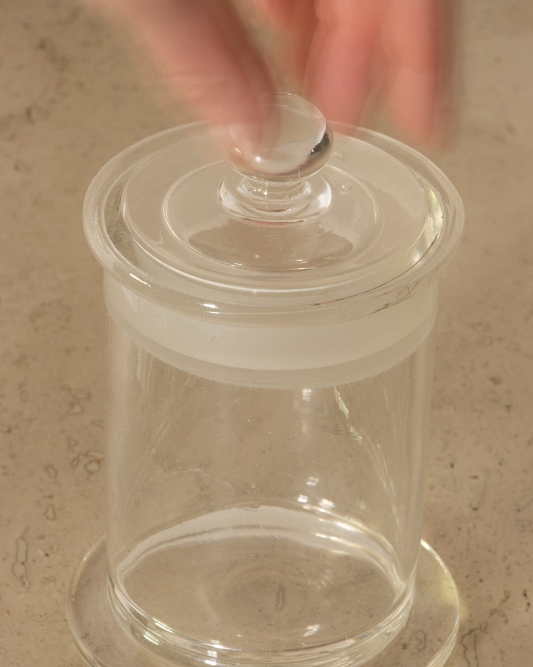 Glass Apothecary Jar with Lid