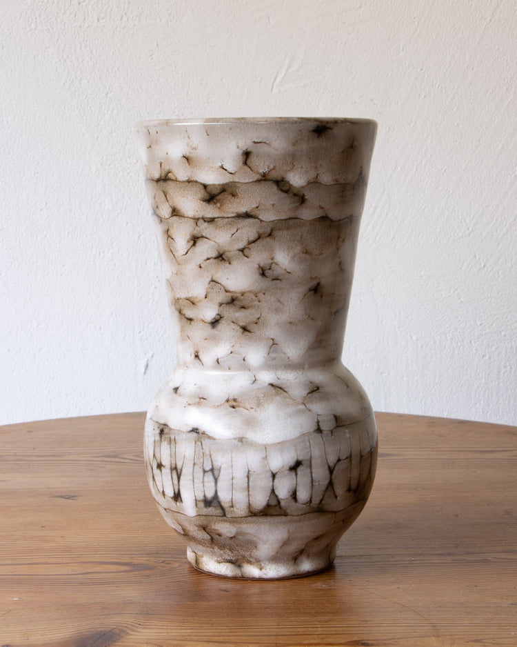 Hungarian Majolica Vase - Trumpet