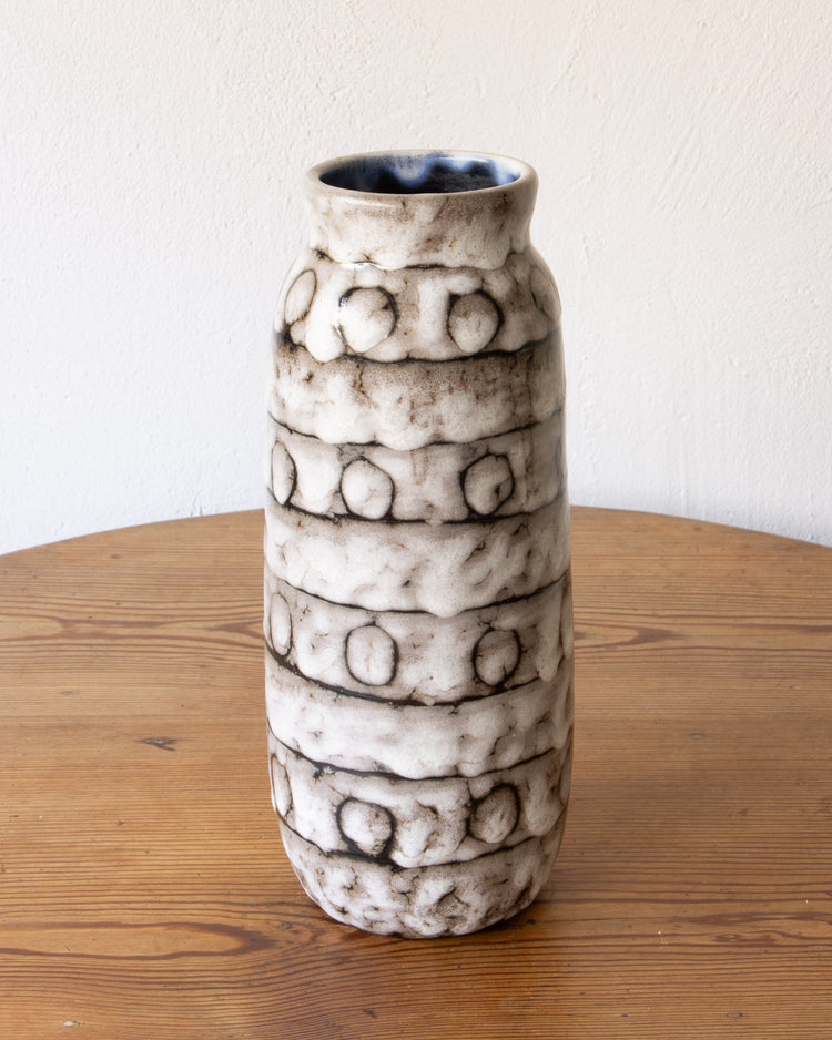 Hungarian Majolica Vase — Tall
