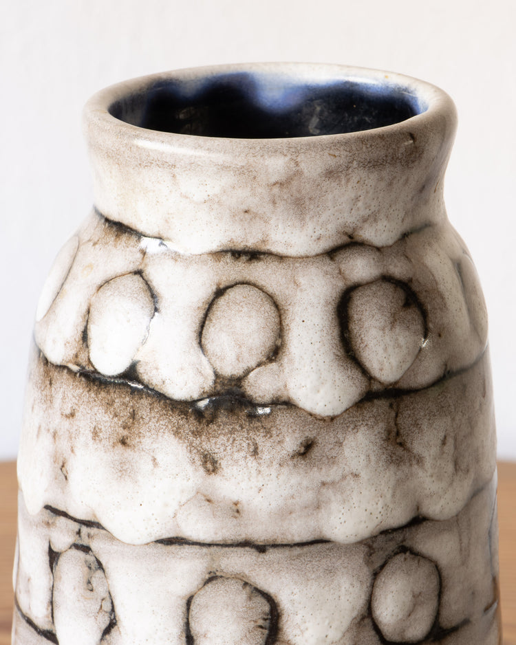 Hungarian Majolica Vase — Tall