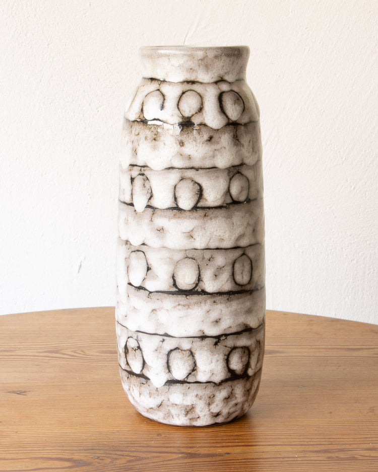 Hungarian Majolica Vase — Tall