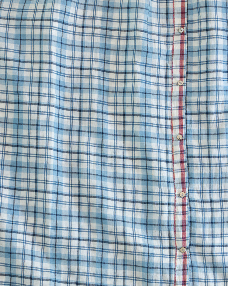 Injiri Plaid Blouse PC 7239