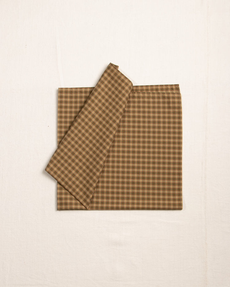 Japanese Cotton Plaid Bandana (2 colors)