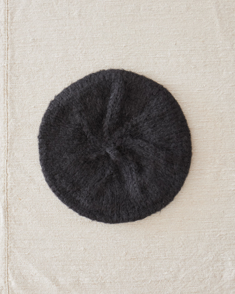 Knit Silk Beret