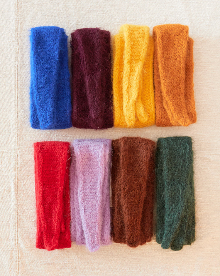 Alpaca Wool Slim Scarf