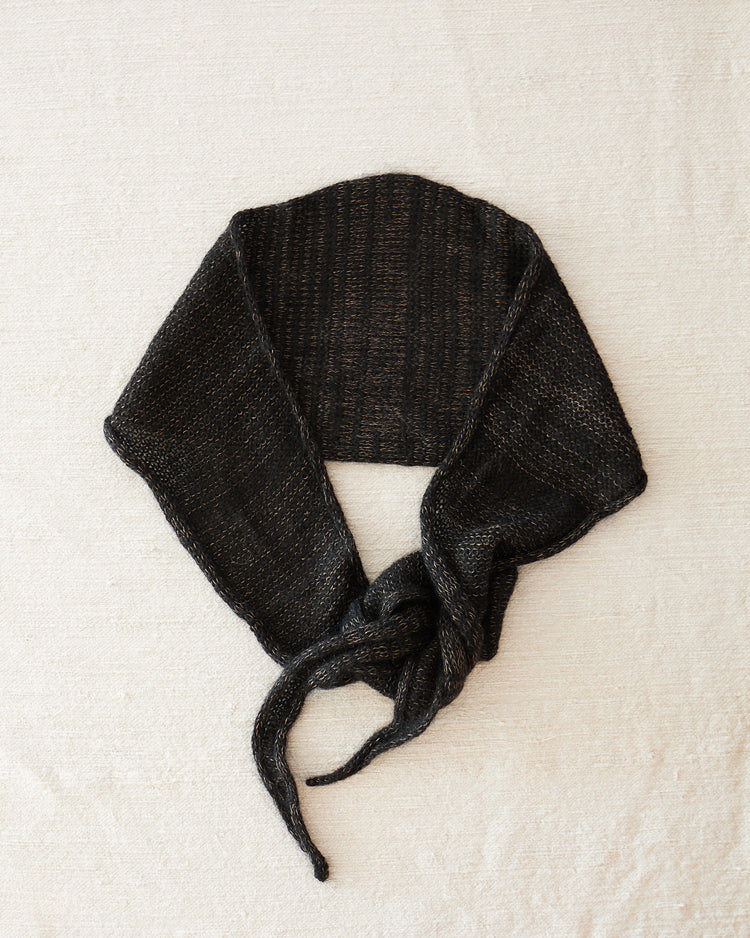 Alpaca Mohair Silk Tapered Scarf