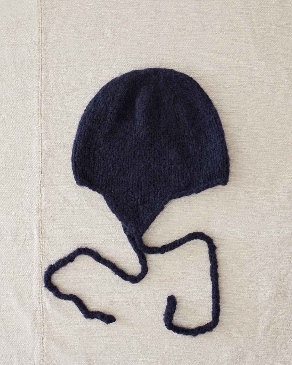 Cashmere and Silk Hat with Ties