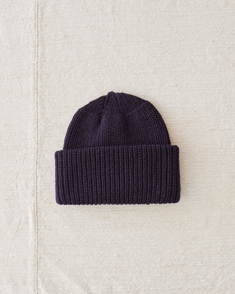 Ribbed Wool Beanie