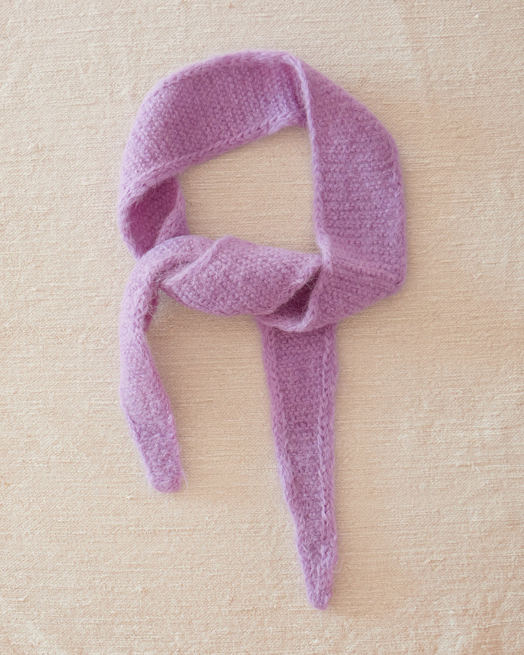 Alpaca Wool Slim Scarf