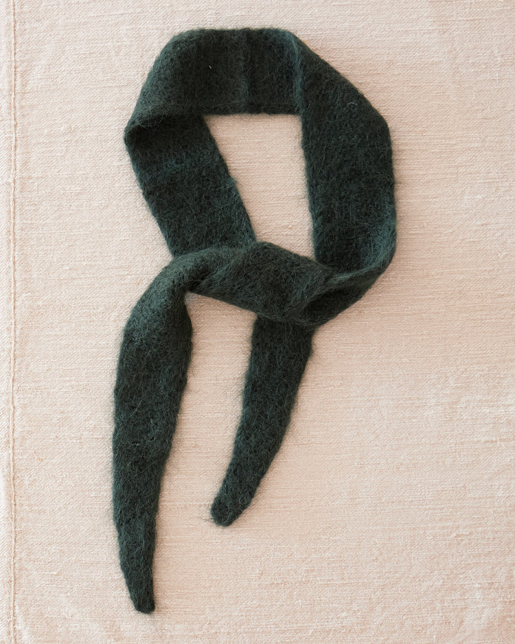 Alpaca Wool Slim Scarf