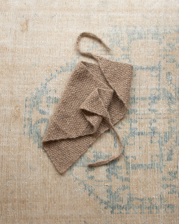 Alpaca Cotton Triangle Bandana Scarf