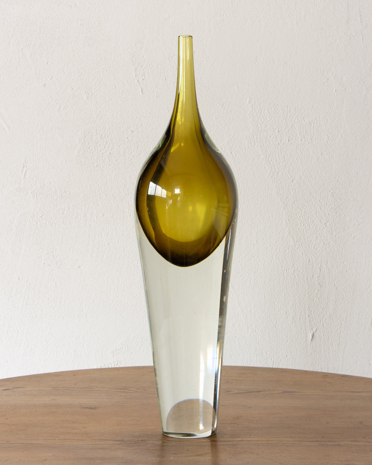 Late Mid-Century Glass Vase