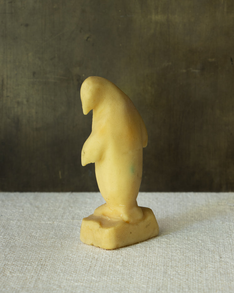 Soap Carving of a Penguin