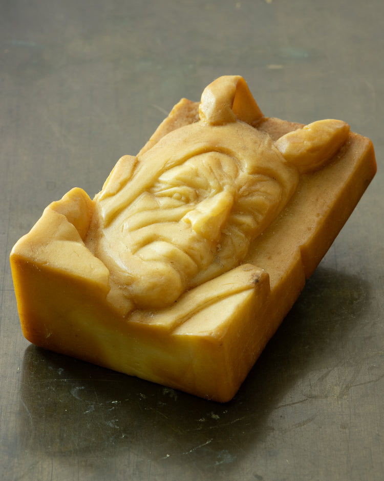 Soap Carving Cameo of a Devil