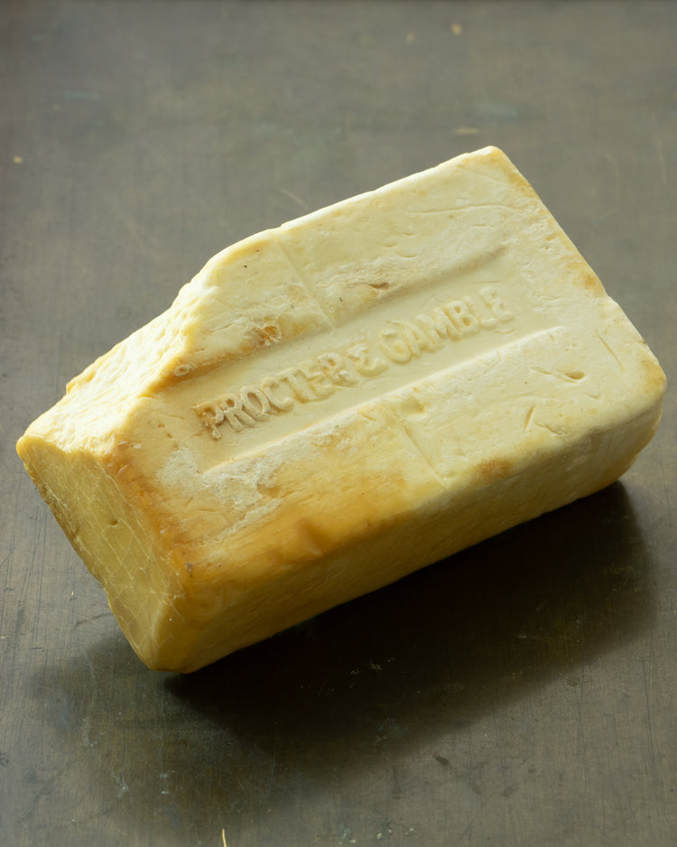 Soap Carving Portrait of a Man In Suit