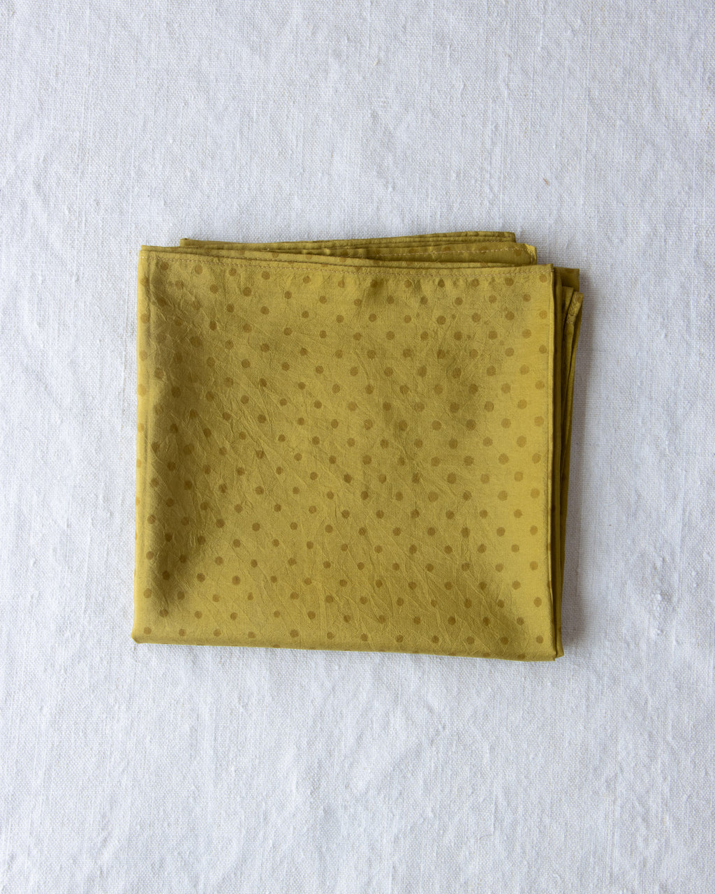 Large Silk Bandana Sulfur Dots