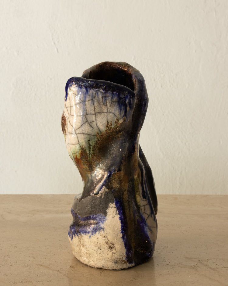 Heavy Studio Pottery Vase