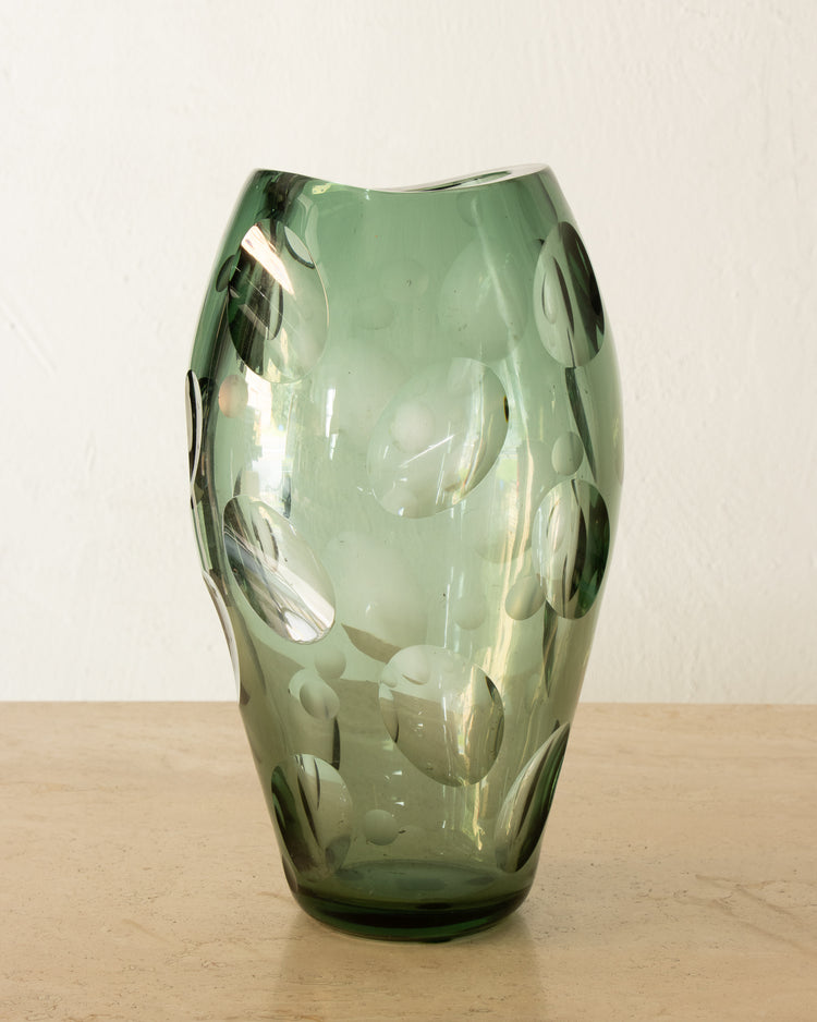 Mid-Century Swedish Art Glass Vase