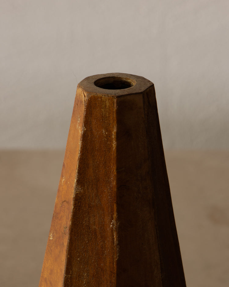 Mid-Century Faceted Vase