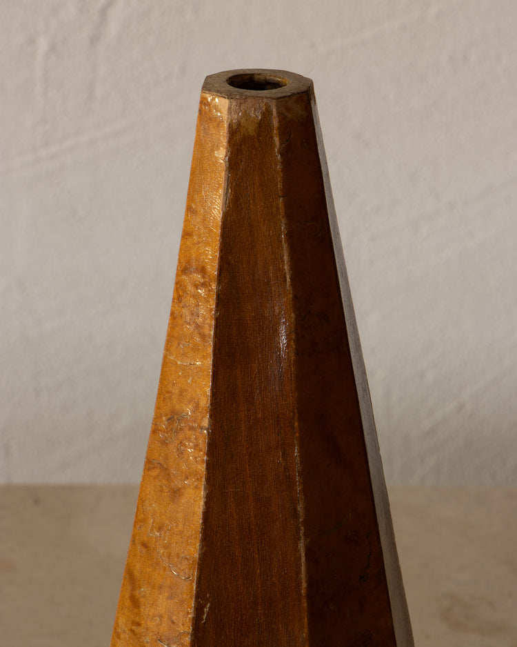 Mid-Century Faceted Vase