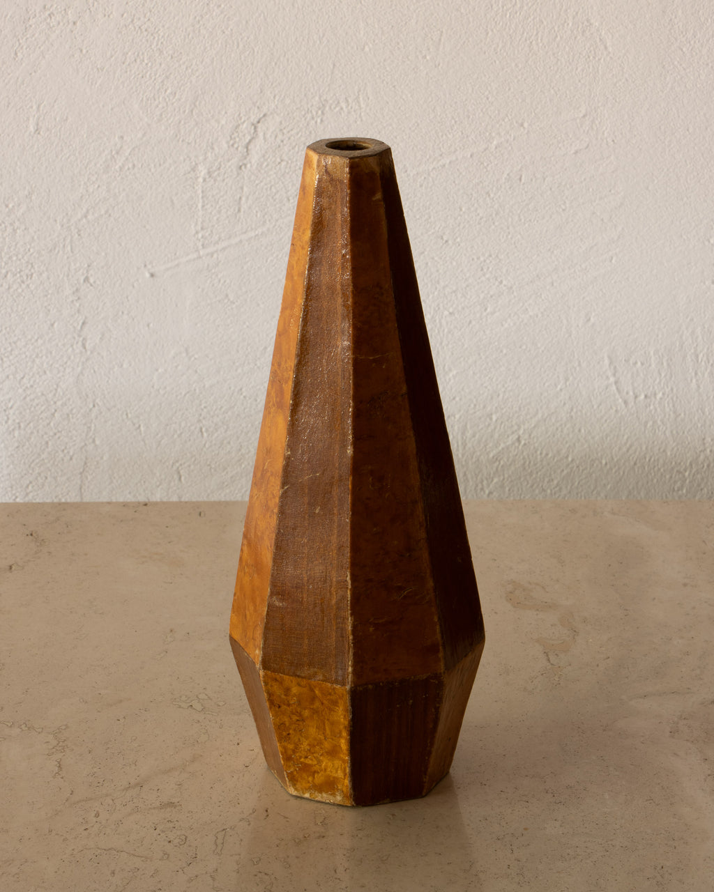 Mid-Century Faceted Vase