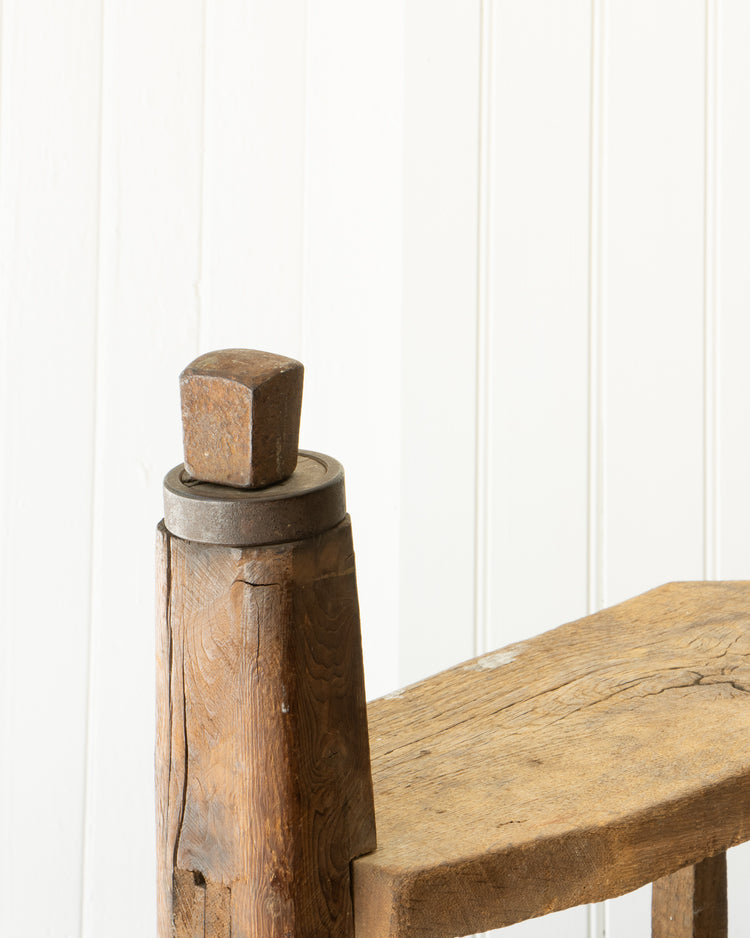 Primitive Vernacular Peening Pony Bench